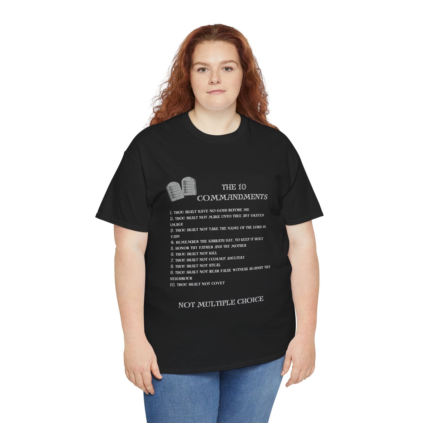 10 Commandments T-Shirt - White