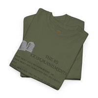 10 Commandments T-Shirt - Black