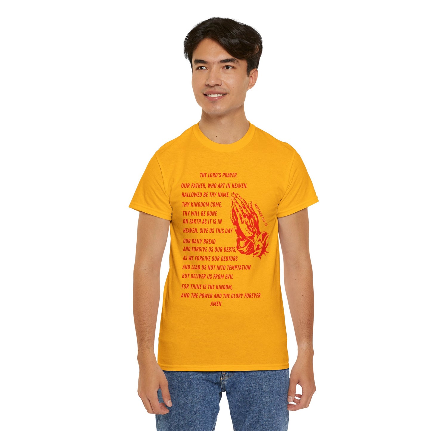 The Lord's Prayer T-Shirt - Red