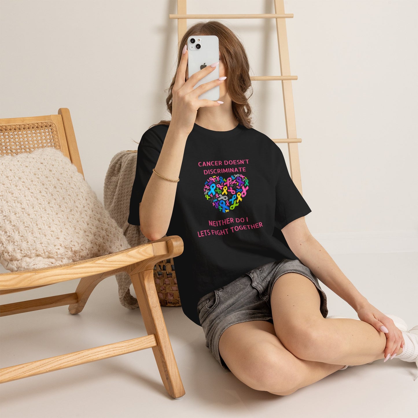 Cancer Doesn't Discriminate Support Tee