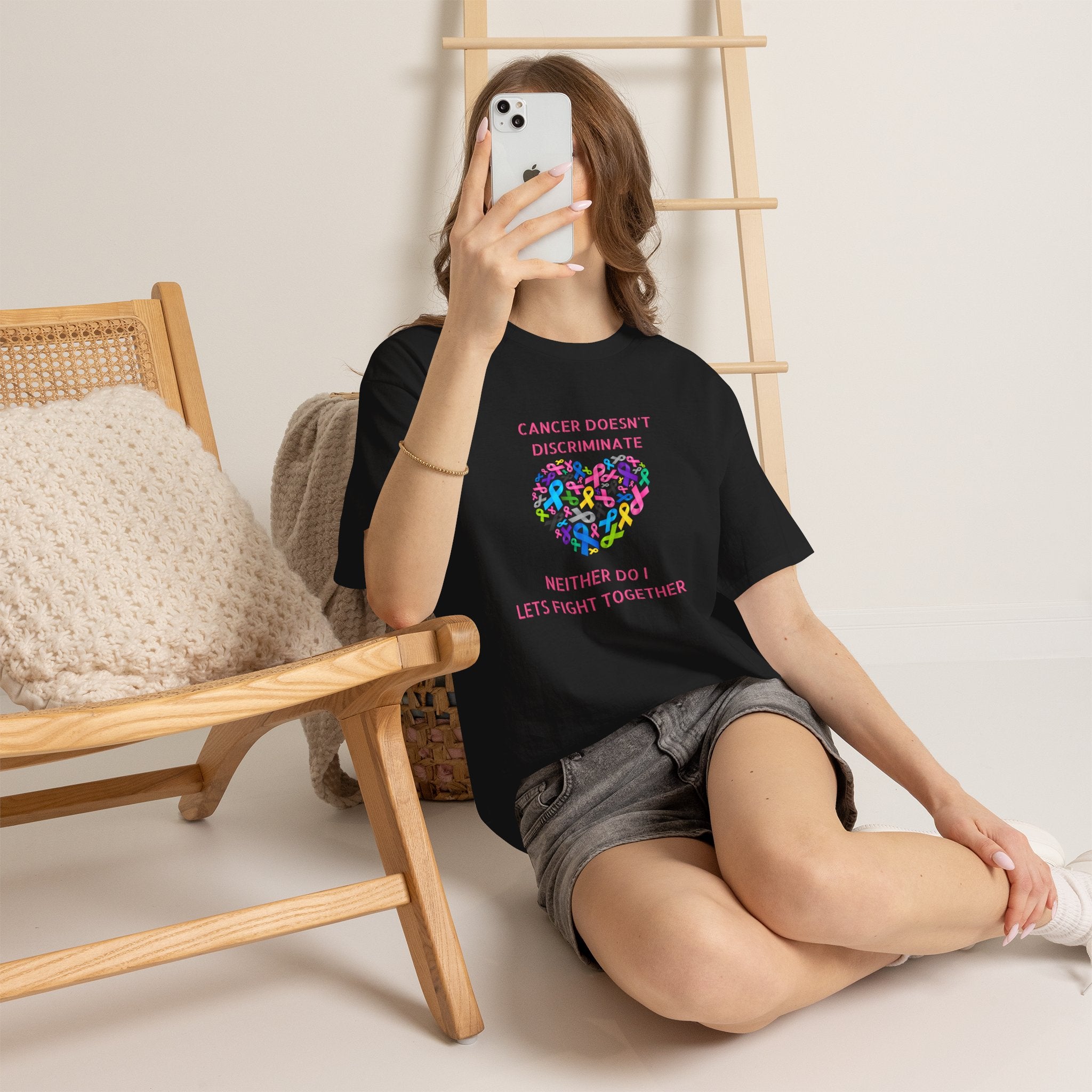Cancer Doesn't Discriminate Support Tee