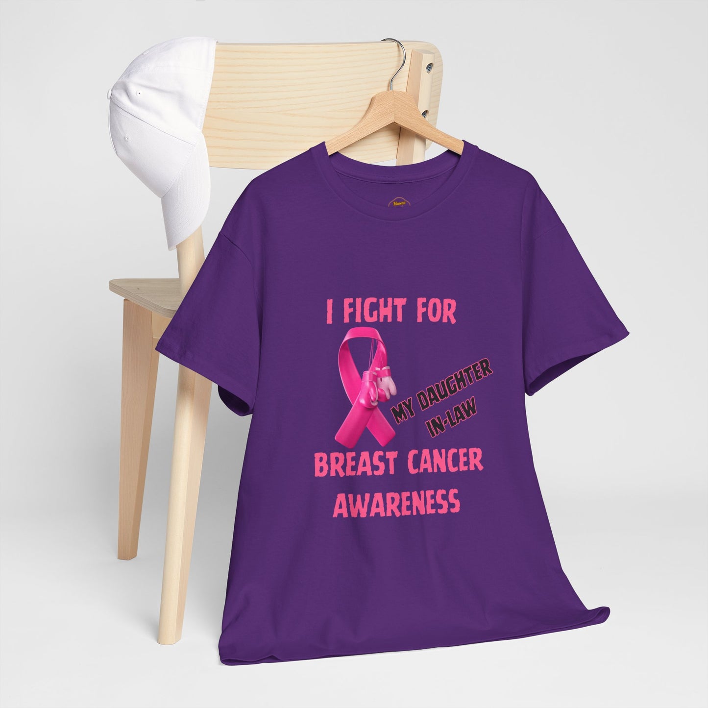 I Fight For My Daughter In-Law Pink Ribbon Tee