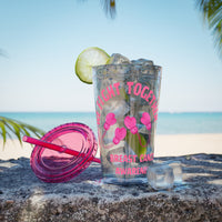 "We Fight Together" 16oz Tumbler with Straw Cup