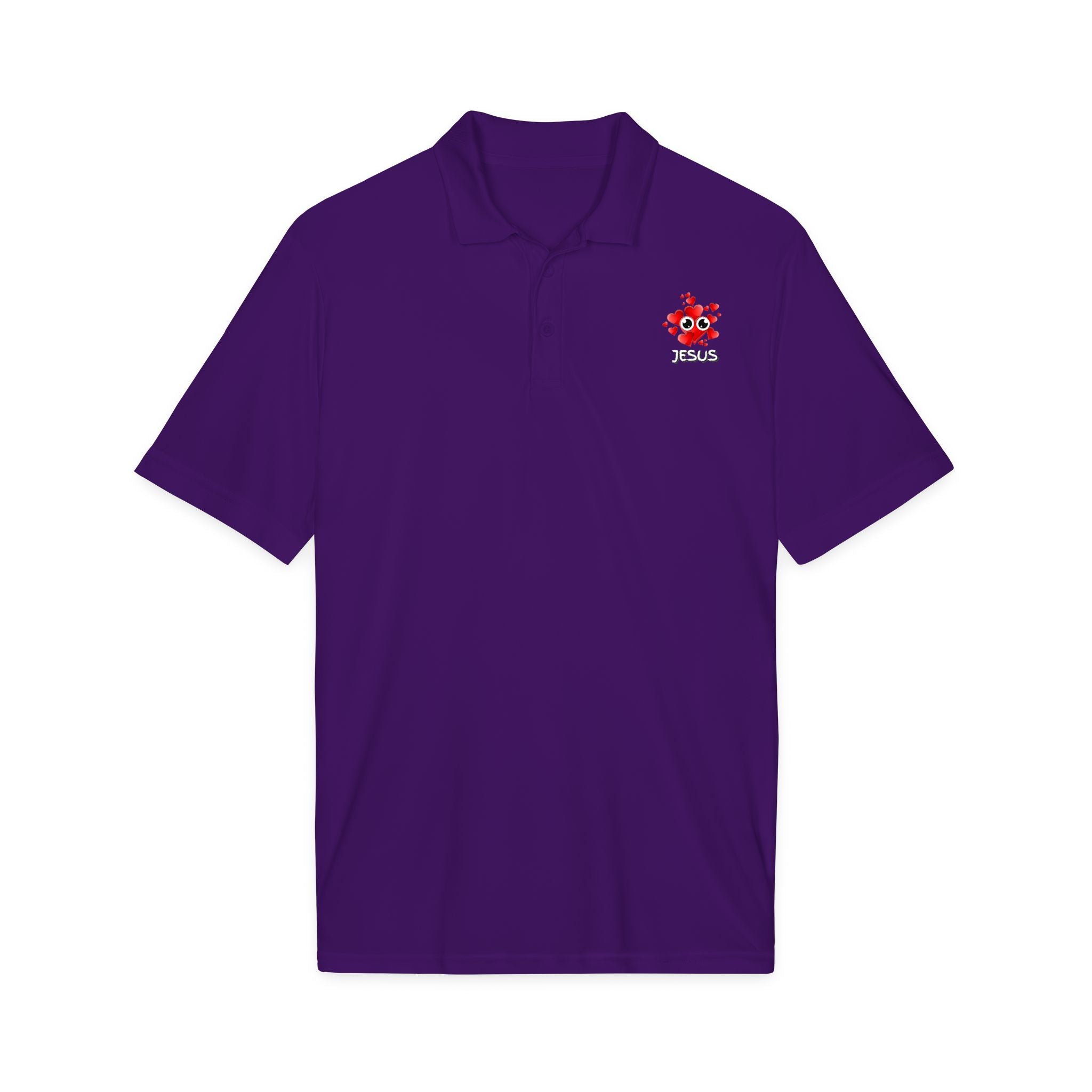 Eye Love Jesus Polo - White
