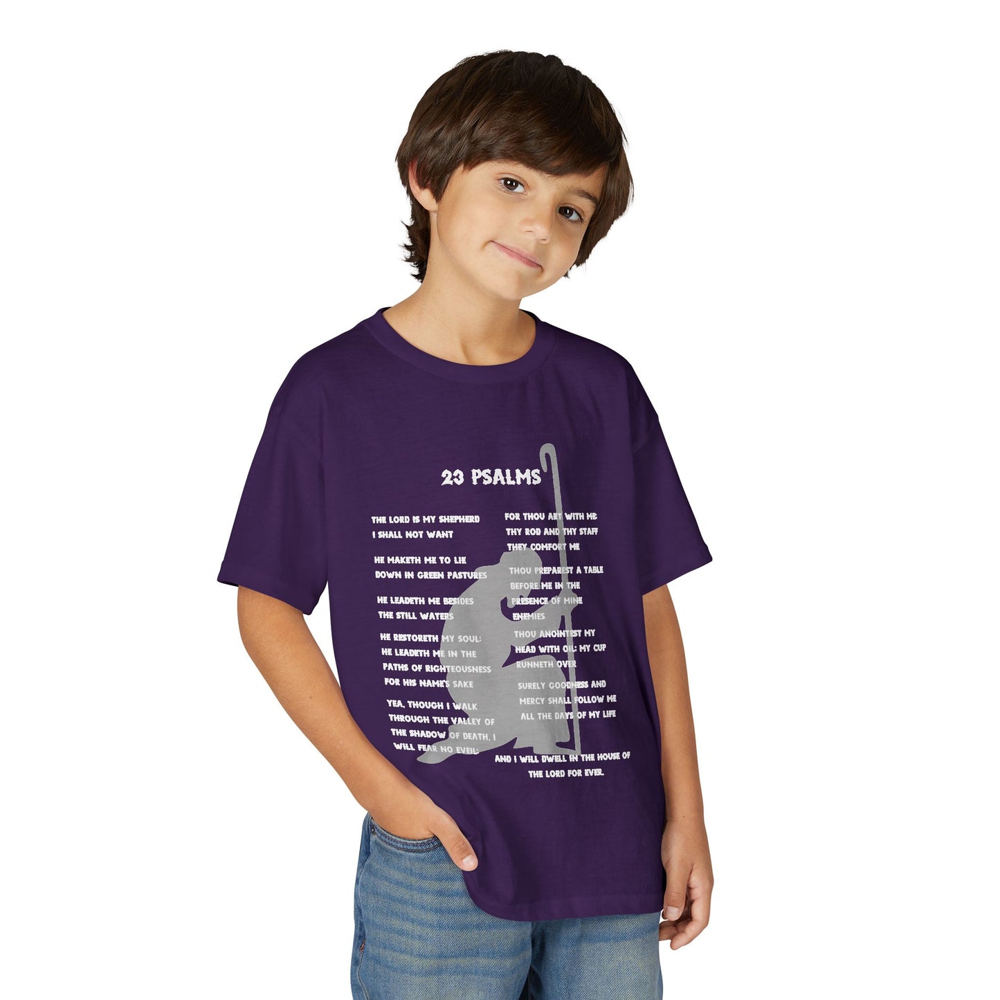23 Psalms Youth T-shirt - White