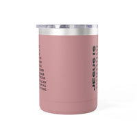 Christian Jesus Is 15oz Tumbler - Black