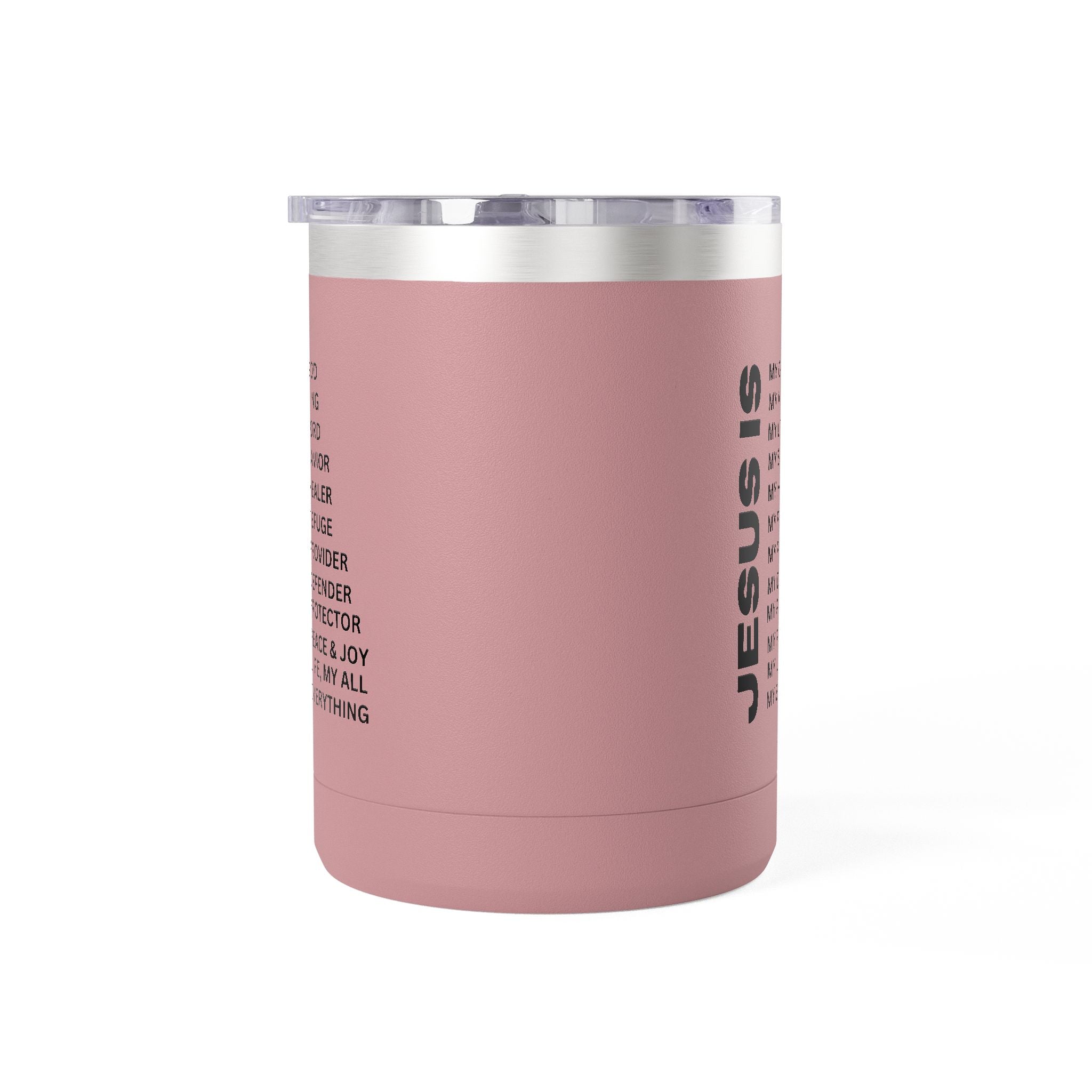 Christian Jesus Is 15oz Tumbler - Black
