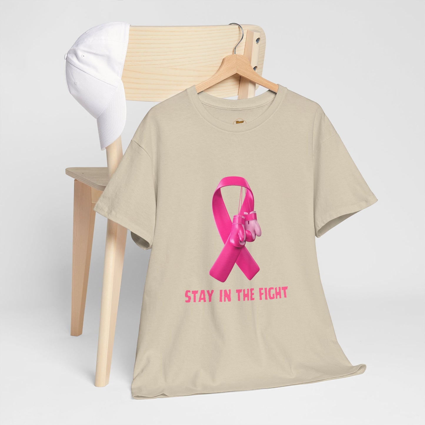 Stay in the Fight Pink Ribbon T-Shirt