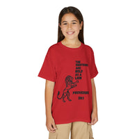The Righteous Are Bold as a Lion Youth T-shirt