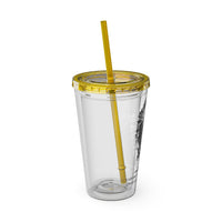 Lion of Judah 16oz Tumbler with Straw