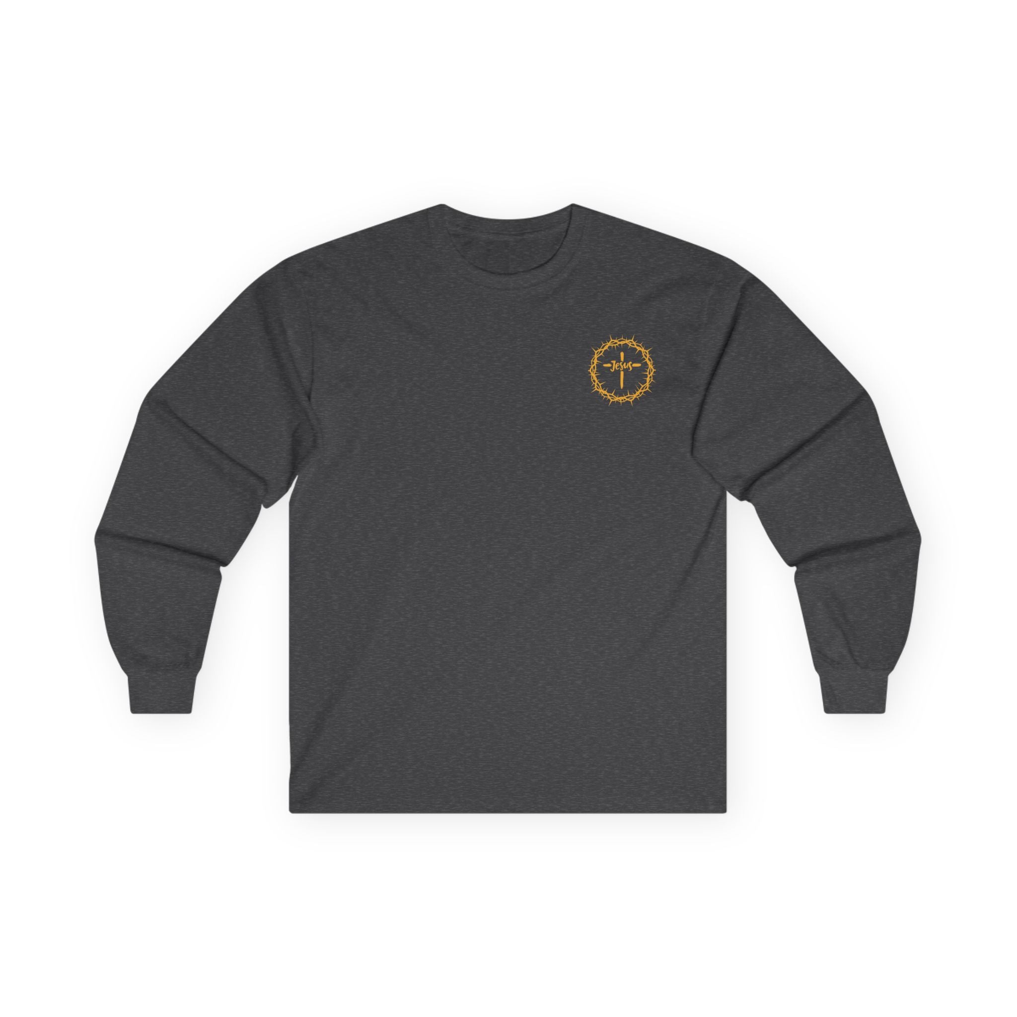 Jesus Crown of Thorns Long Sleeve Tee