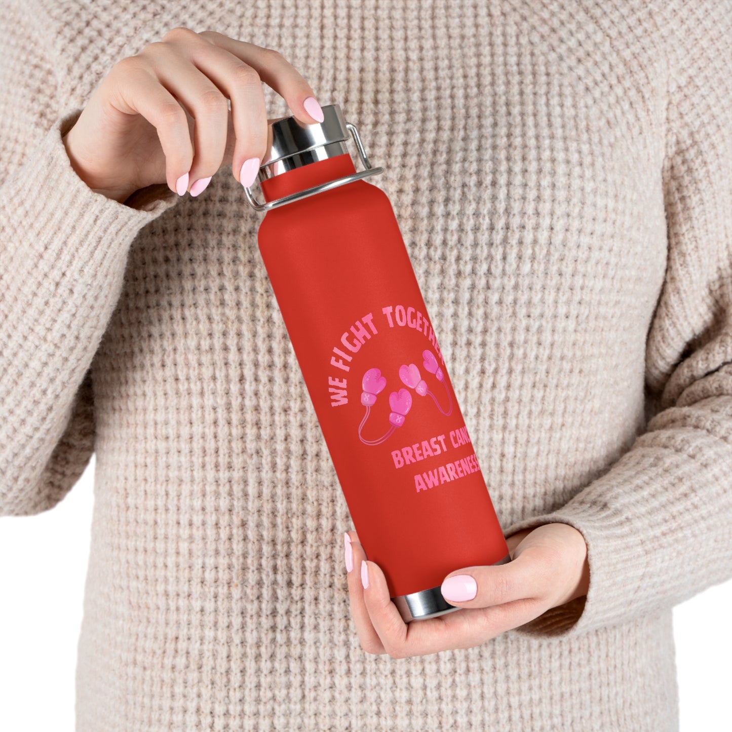 We Fight Together 22oz Insulated Water Bottle