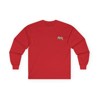 PUSH: Pray Until Something Happens Long Sleeve T-shirt front/back