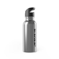 Christian JESUS IS 20oz Stainless Water Bottle with Straw