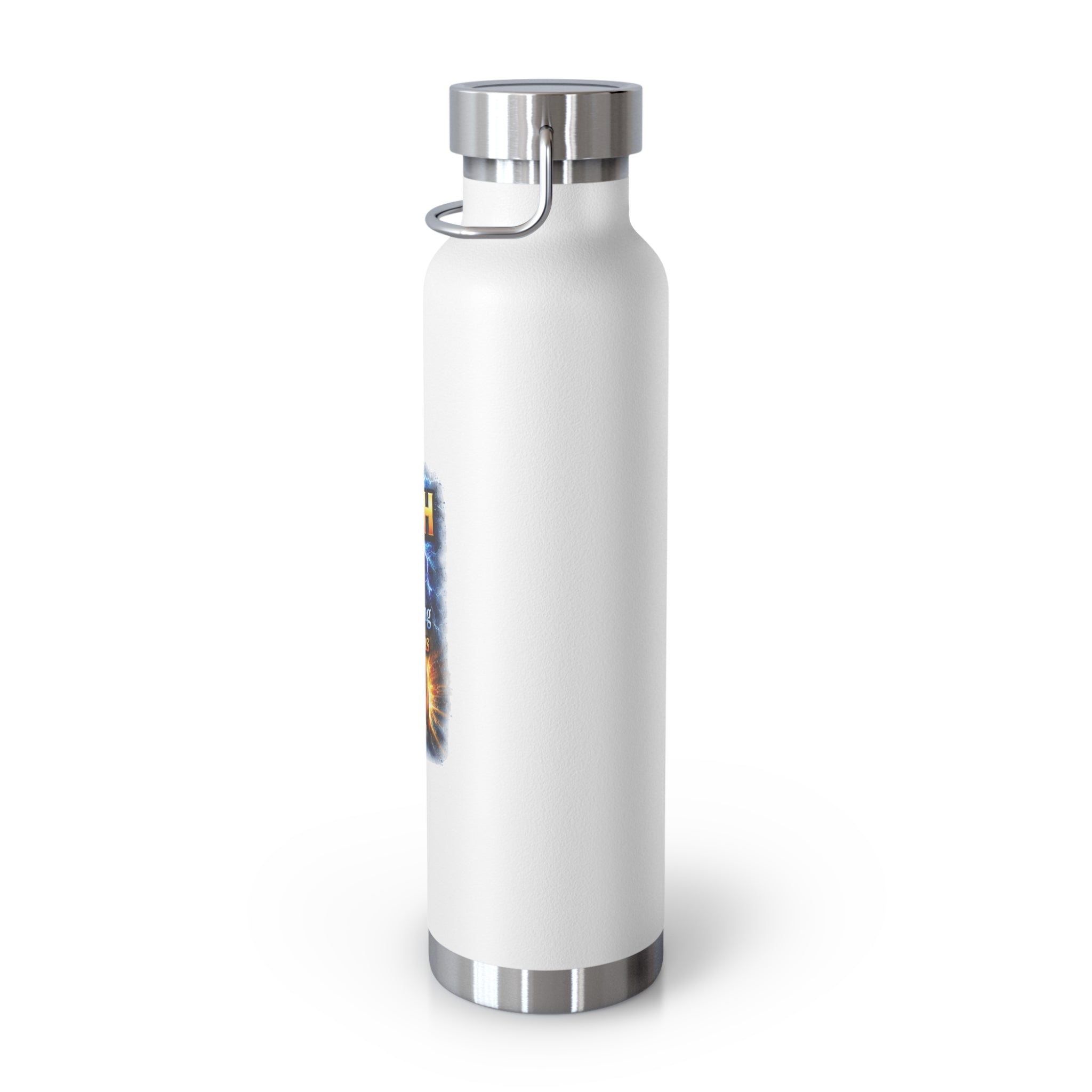 “Push: Pray Until Something Happens” 22oz Insulated Water Bottle - Hands