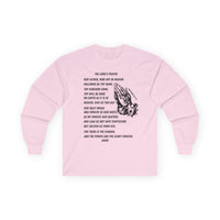 The Lord's Prayer Long Sleeve Tee - Black
