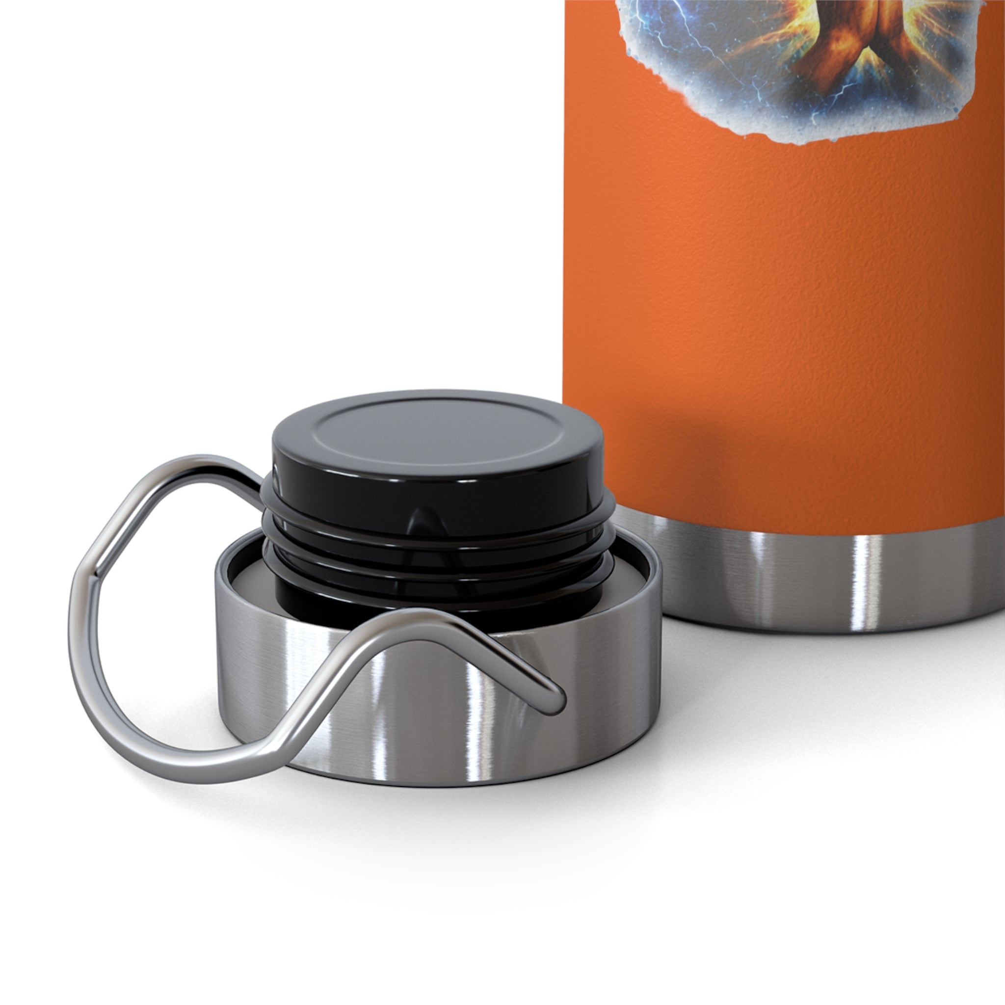 “Push: Pray Until Something Happens” 22oz Insulated Water Bottle - Hands
