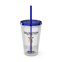 Salvation - Jesus Paid 16oz Tumbler with Straw