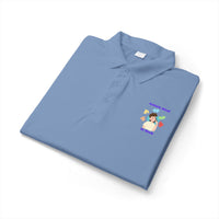 Autism Thinking Polo - Blue