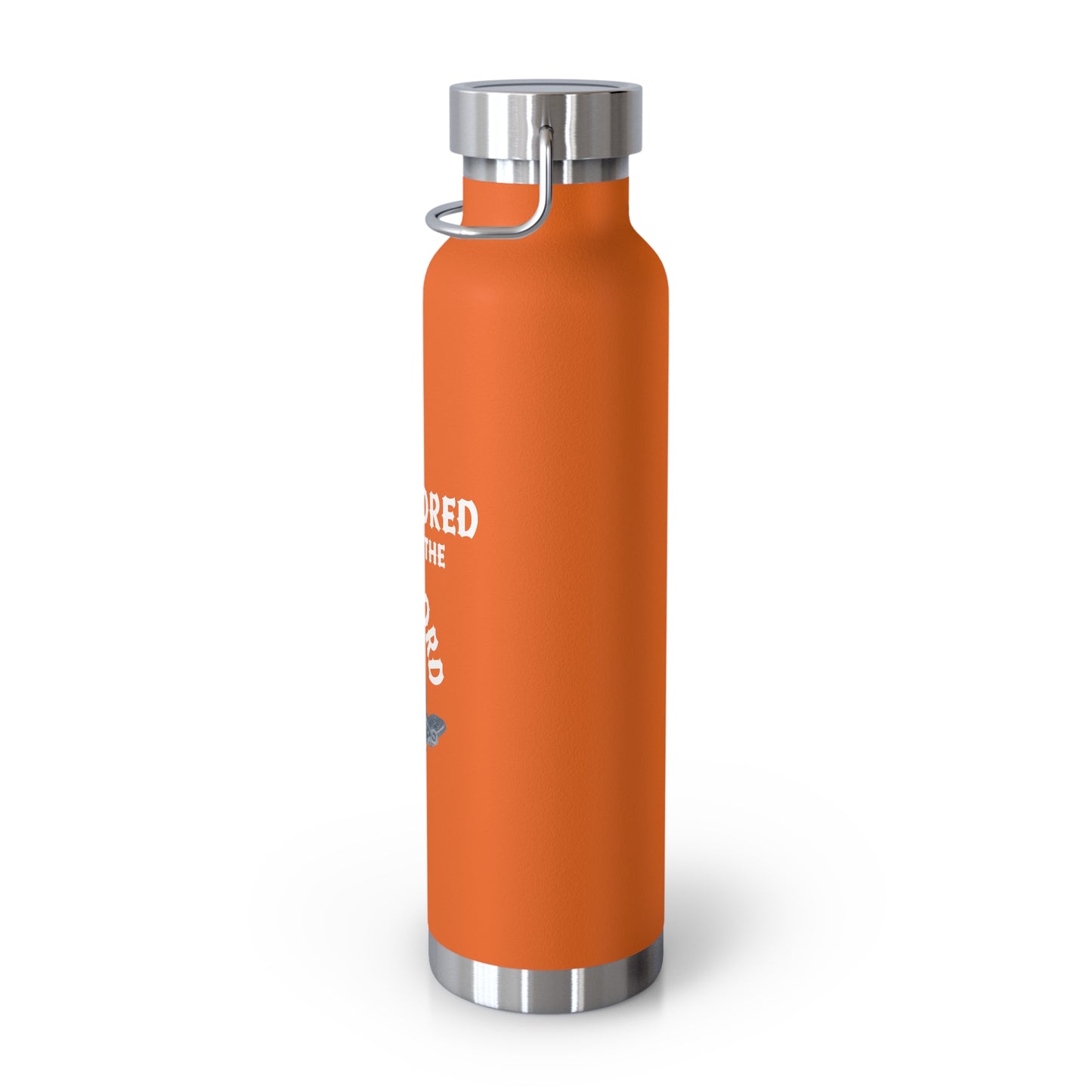 "Anchored in the Lord" 22oz Insulated Water Bottle — White