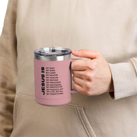 Christian Jesus Is 15oz Tumbler - Black