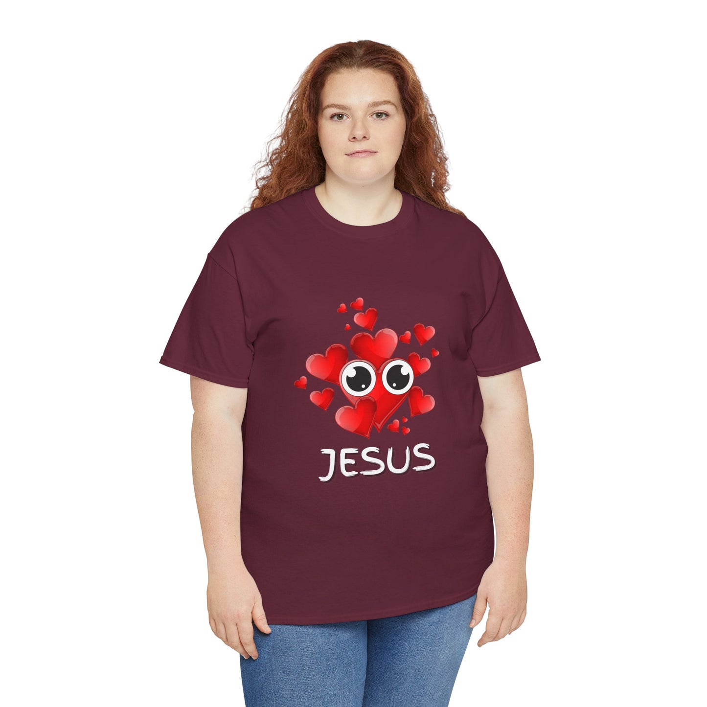 Eye Love Jesus Tee - White
