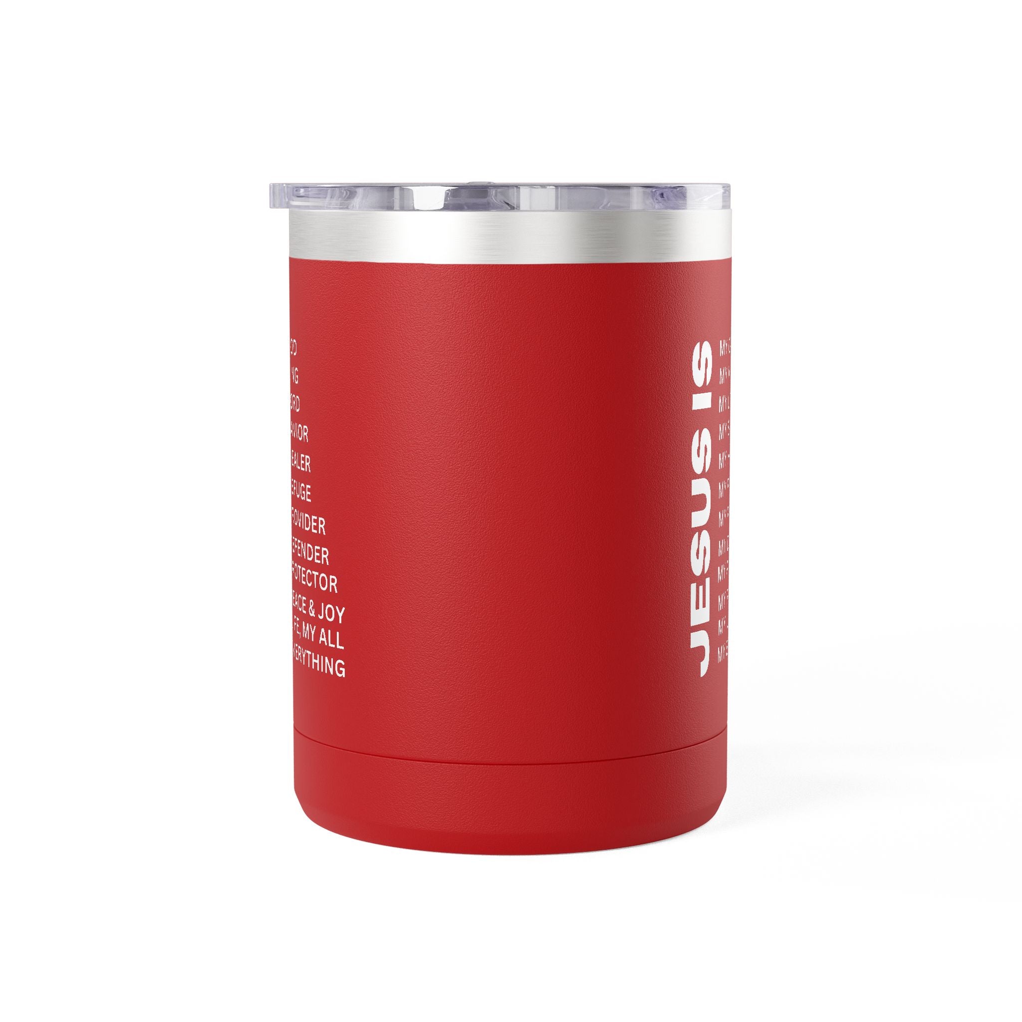 Christian Jesus Is 15oz Tumbler - White