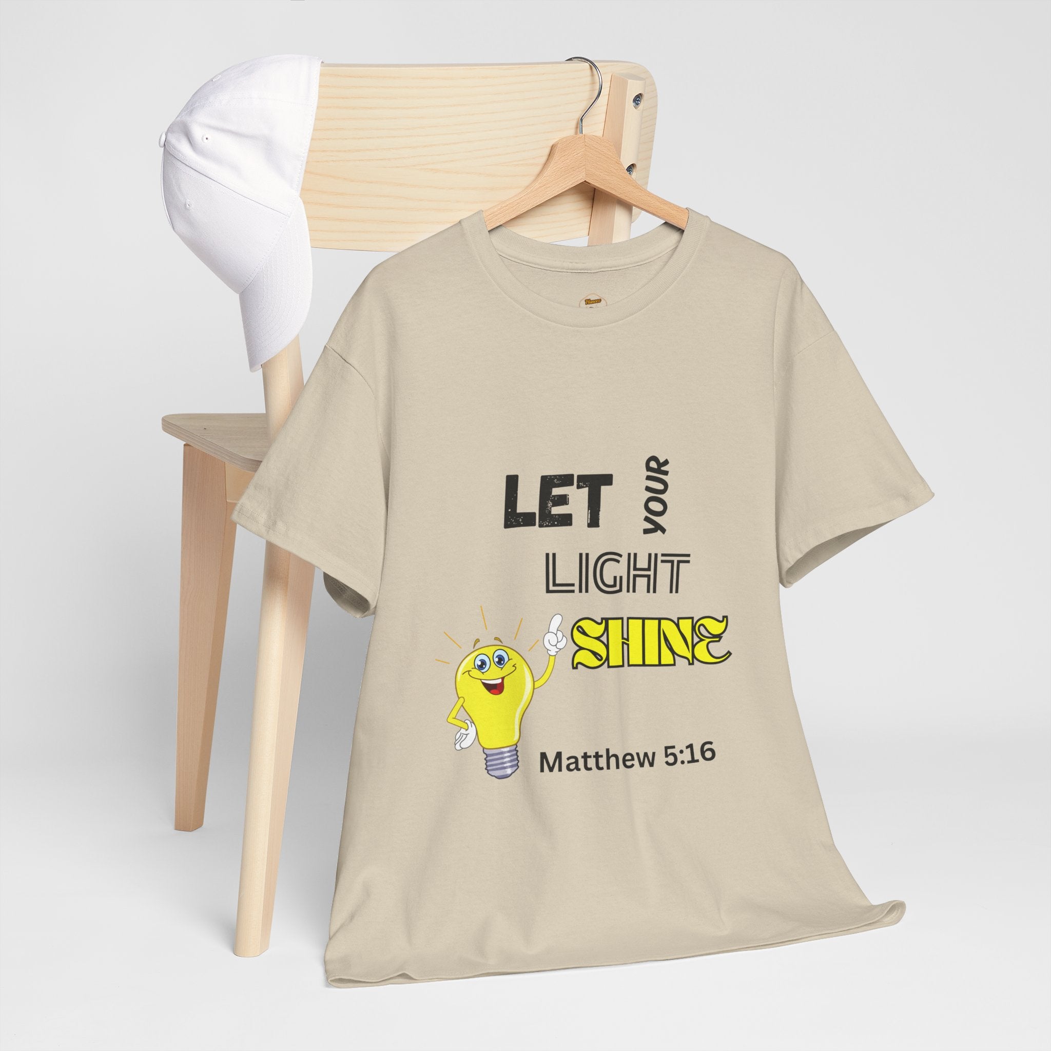 Let Your Light Shine T-Shirt – Matthew 5:16