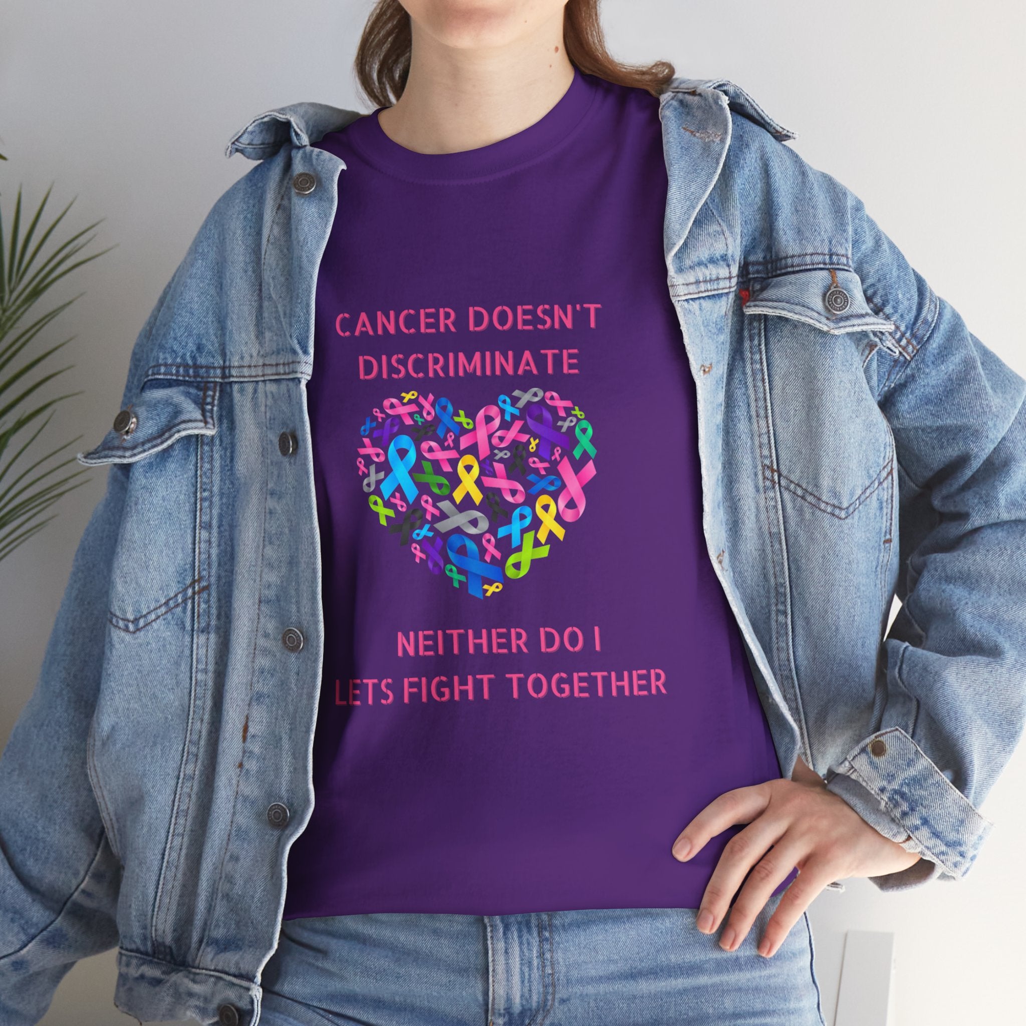Cancer Doesn't Discriminate Support Tee