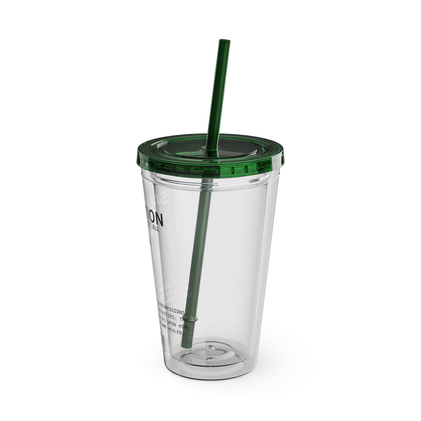Salvation - Jesus Paid 16oz Tumbler with Straw