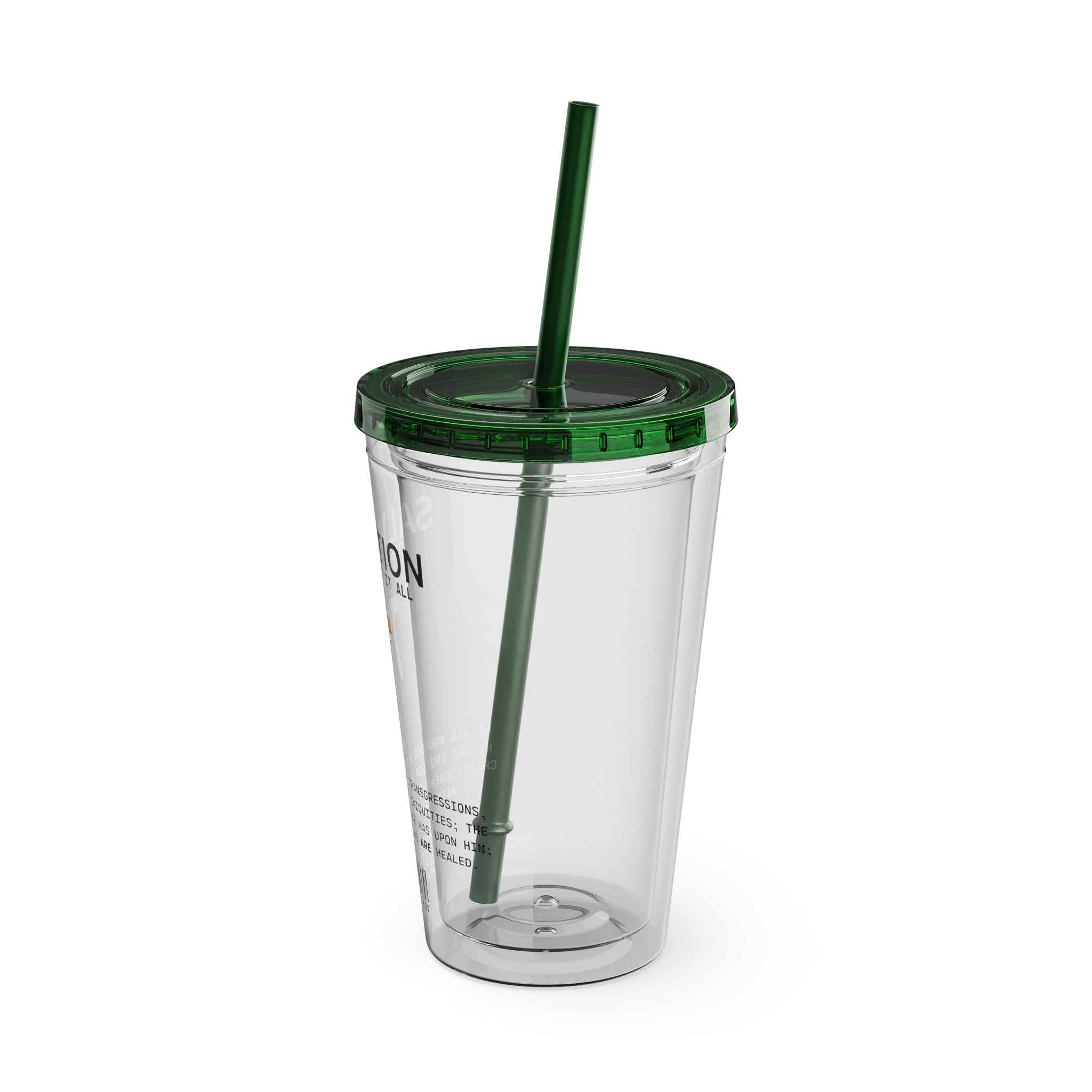 Salvation - Jesus Paid 16oz Tumbler with Straw