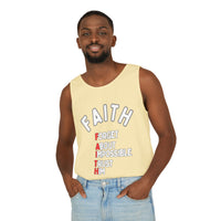 Faith Tank Top — "Forget About Impossible, Trust Him"