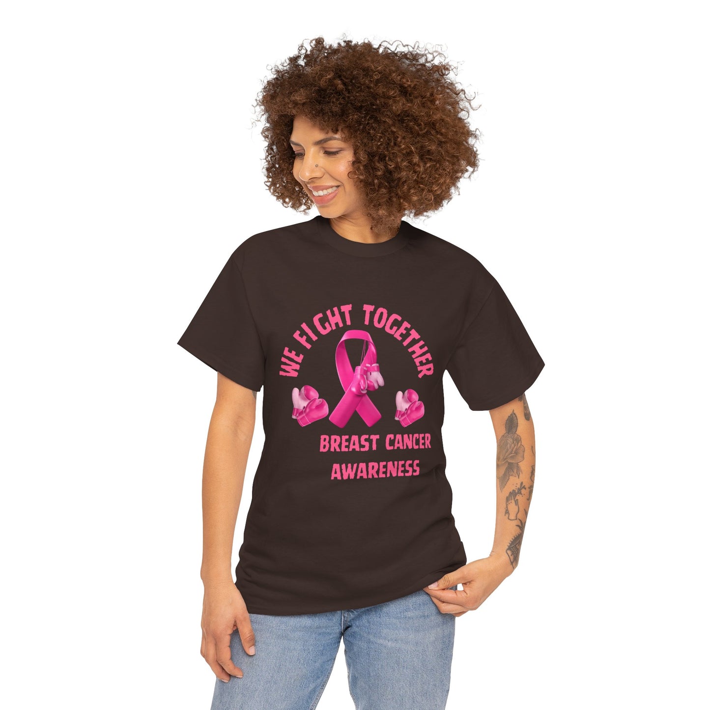 We Fight Together Breast Cancer Awareness Tee