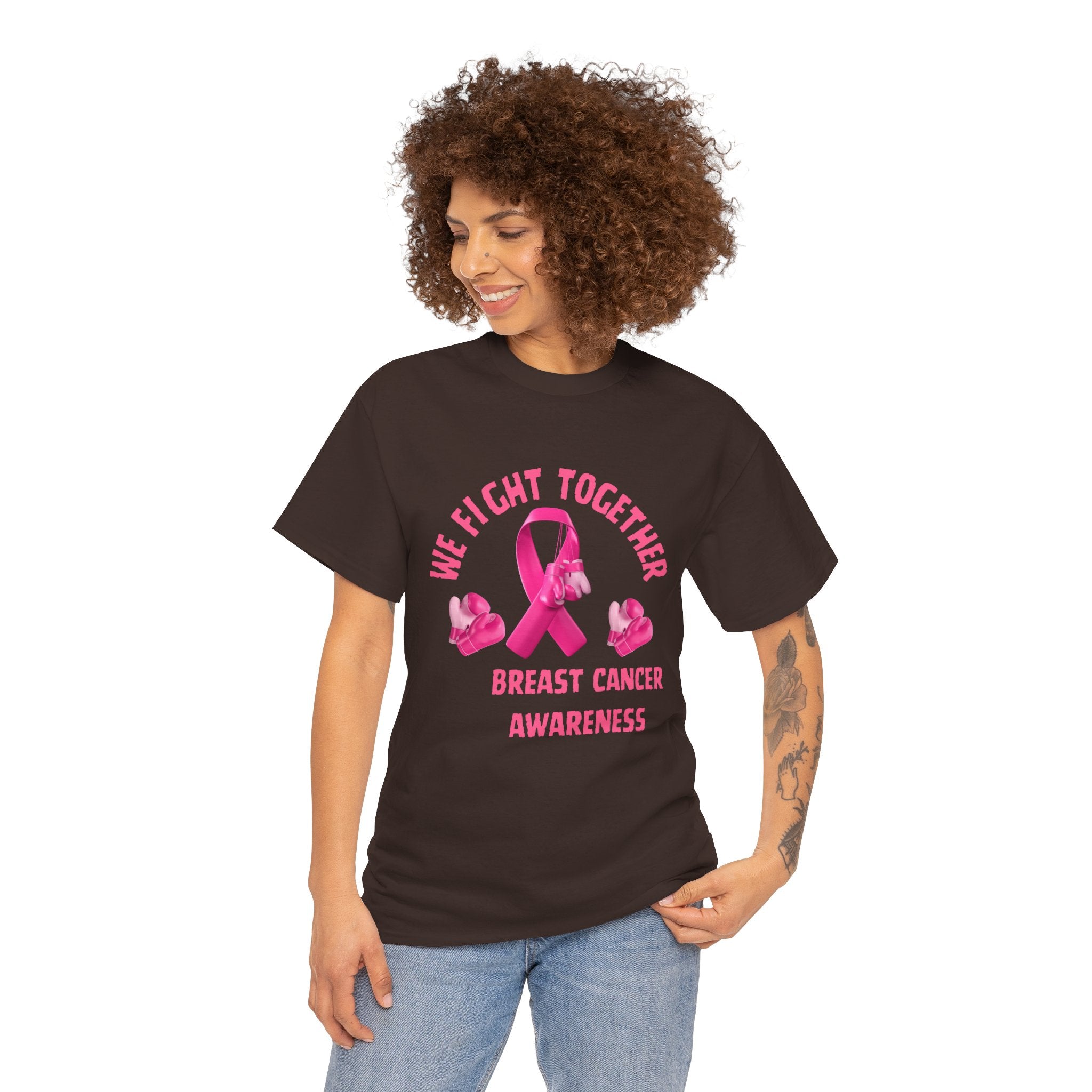 We Fight Together Breast Cancer Awareness Tee