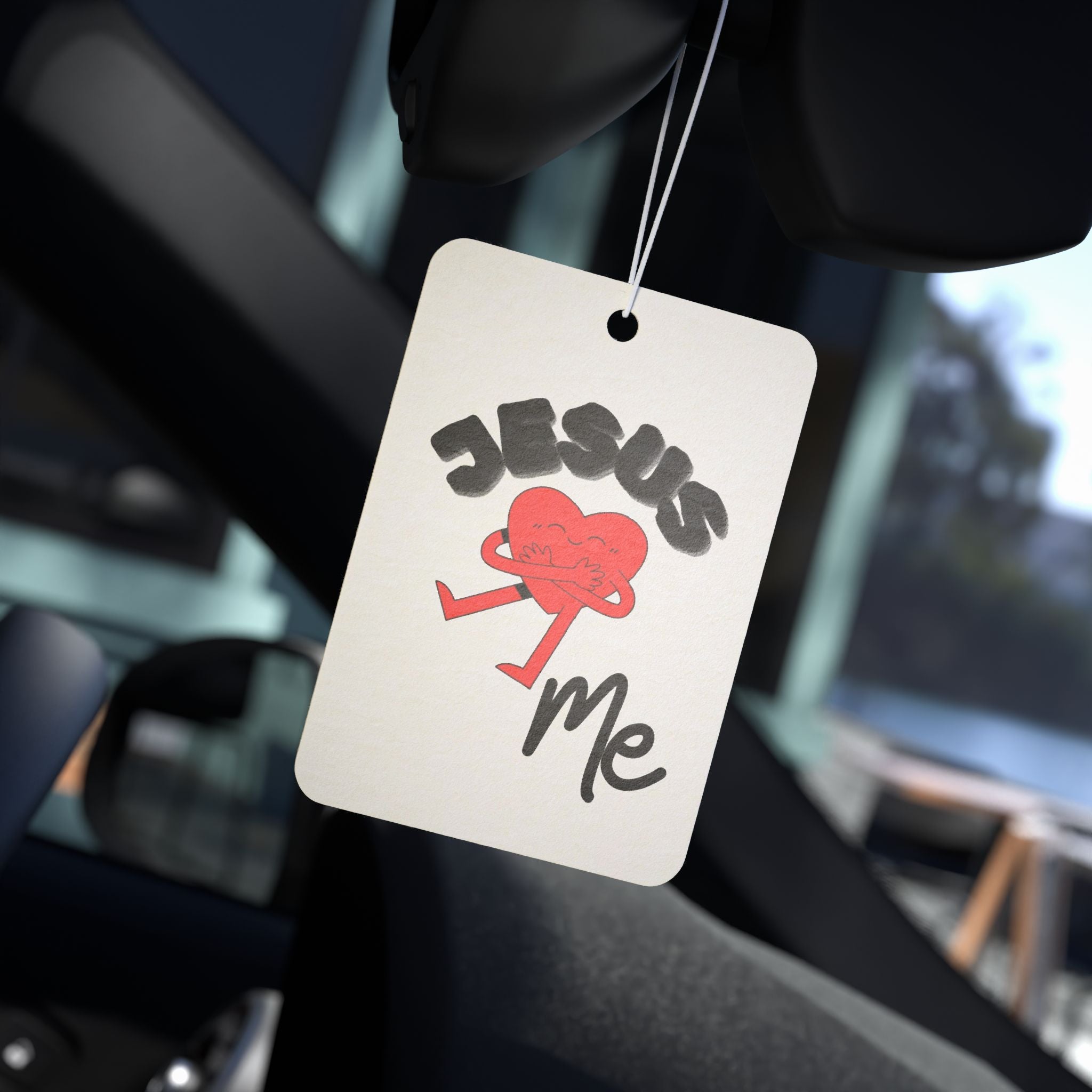 Car Air Freshener - Jesus Loves Me Inspirational Scent