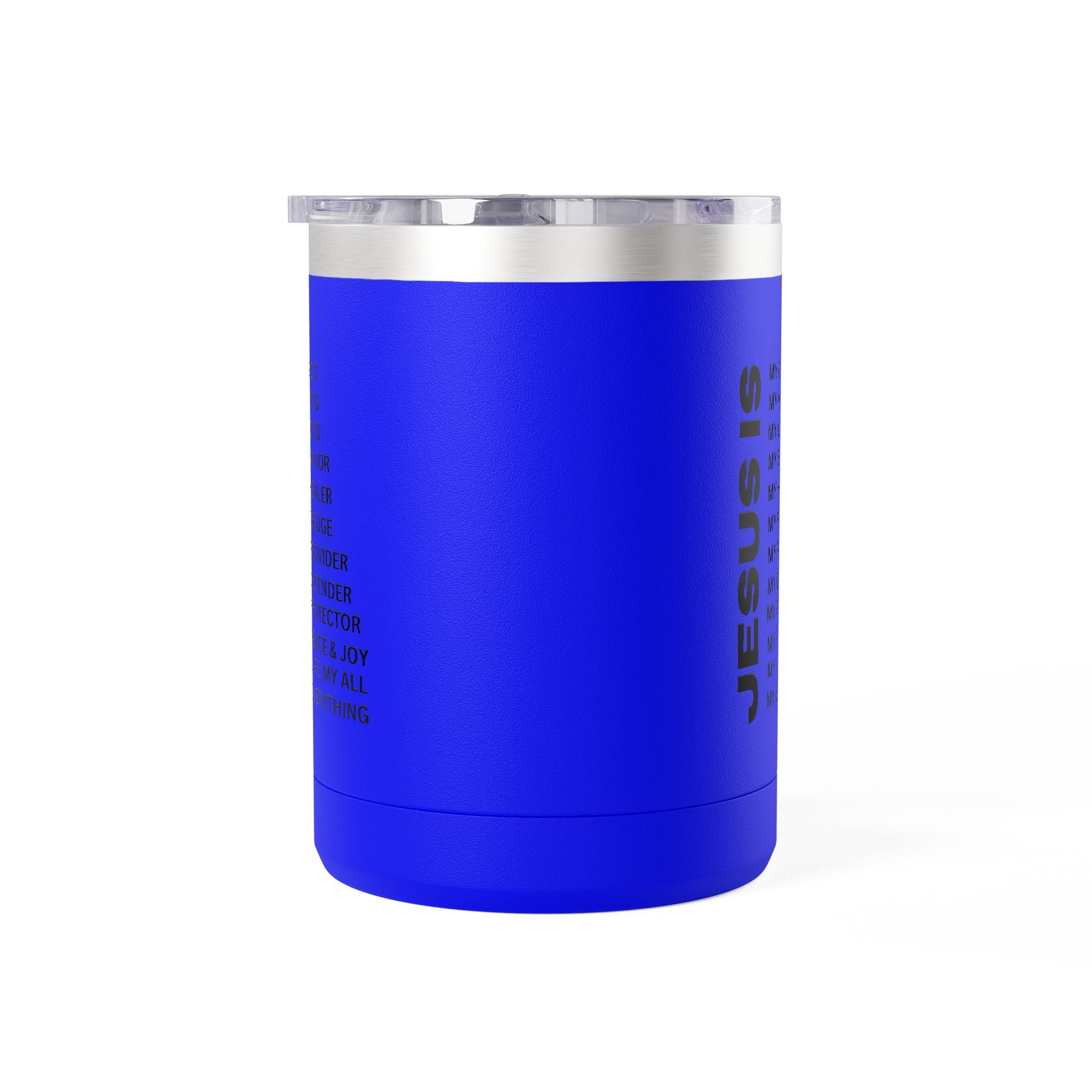 Christian Jesus Is 15oz Tumbler - Black