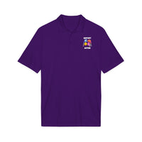 Autism Puzzle Piece Polo Shirt - White