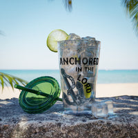 Anchored in the Lord 16oz Tumbler with Straw