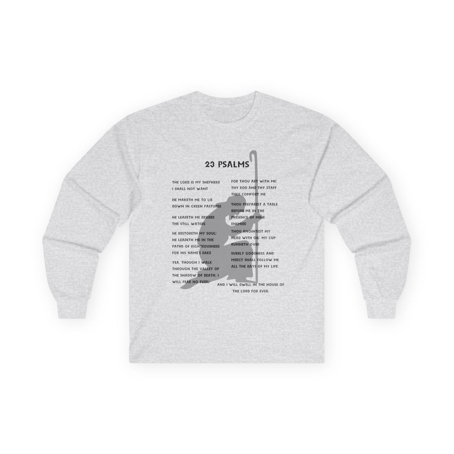 23 Psalms Long Sleeve - Black
