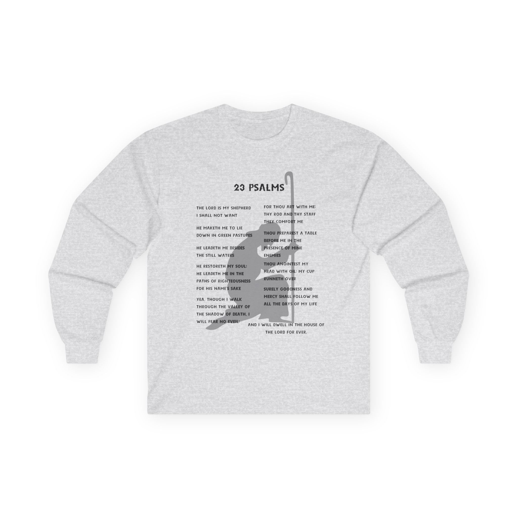 23 Psalms Long Sleeve - Black