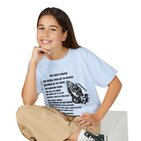 The Lord's Prayer Youth T-Shirt - Black
