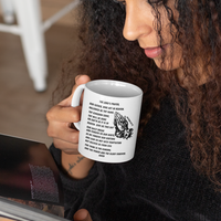 Lord's Prayer White Mug