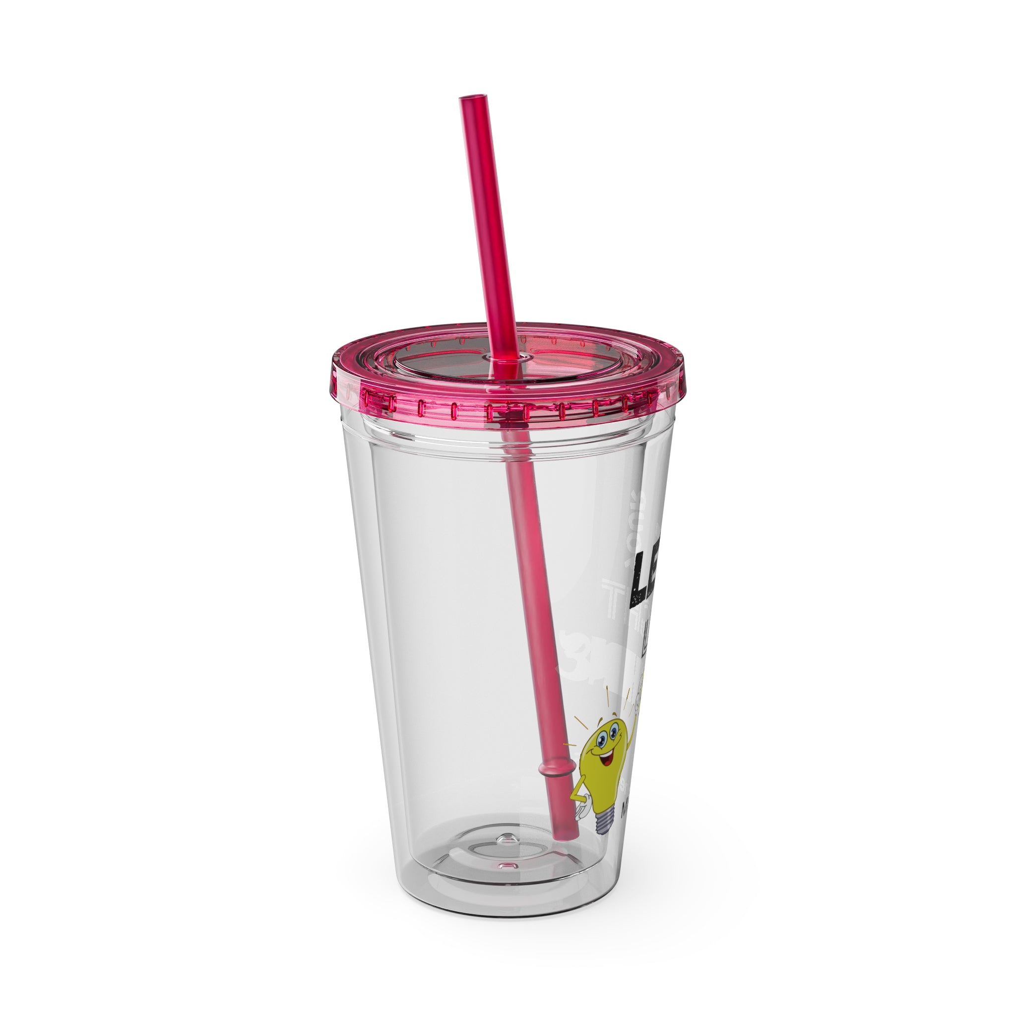 Let Your Light Shine 16oz Tumbler With Straw