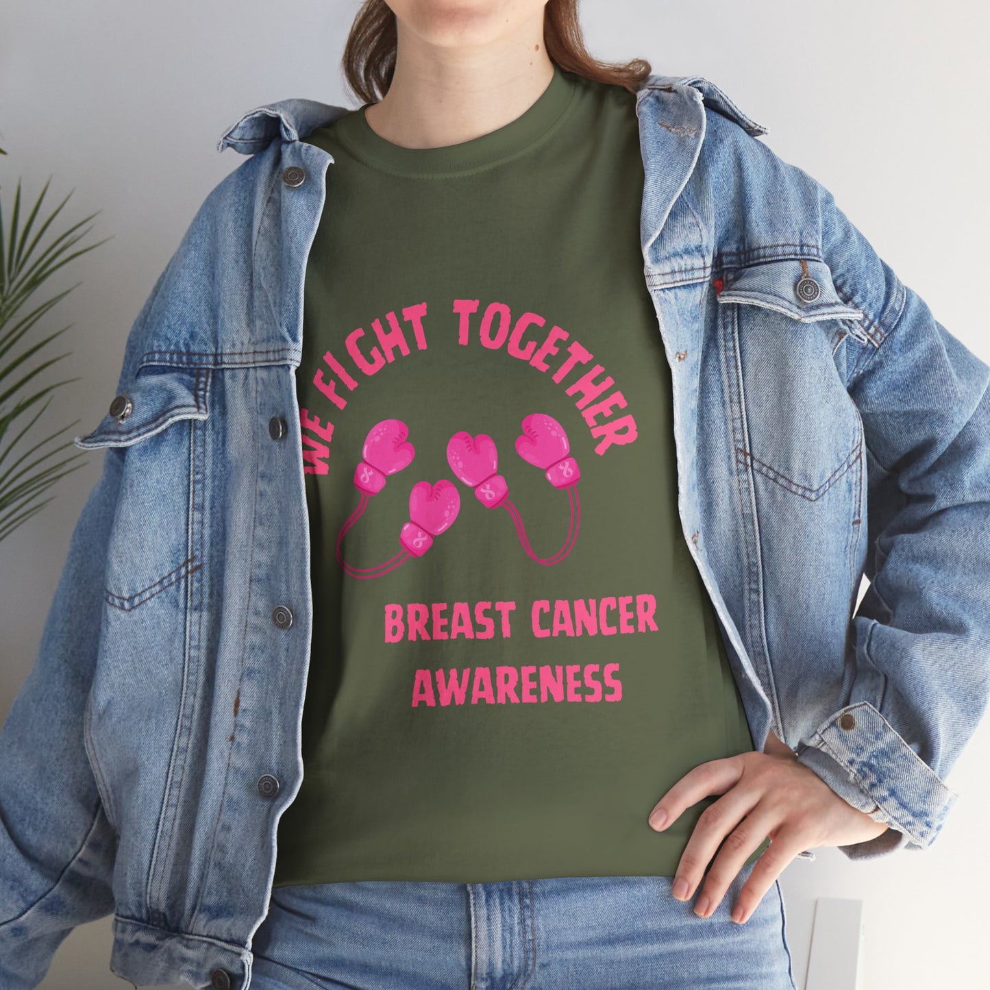 Breast Cancer Awareness Tee — We Fight Together Gloves
