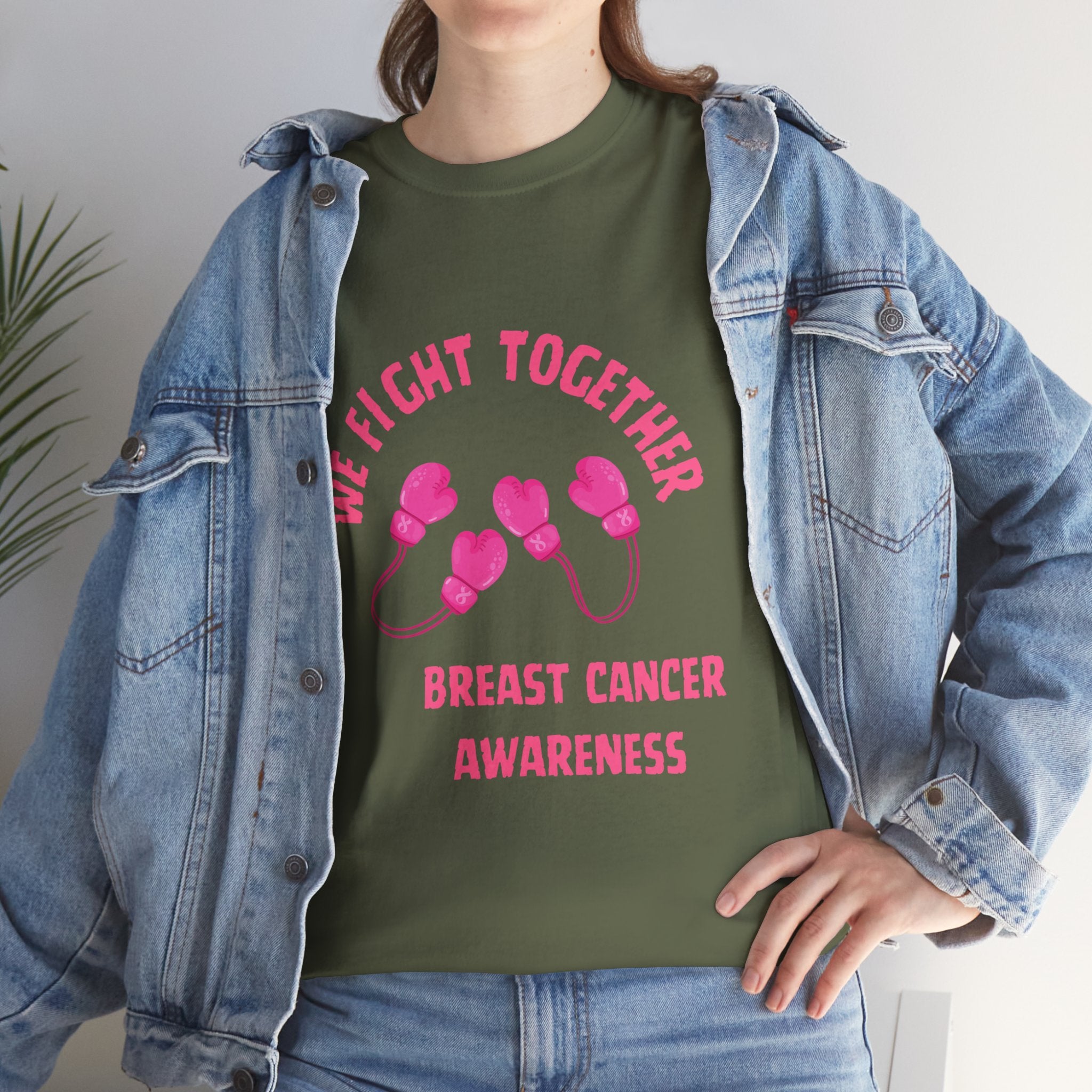 Breast Cancer Awareness Tee — We Fight Together Gloves