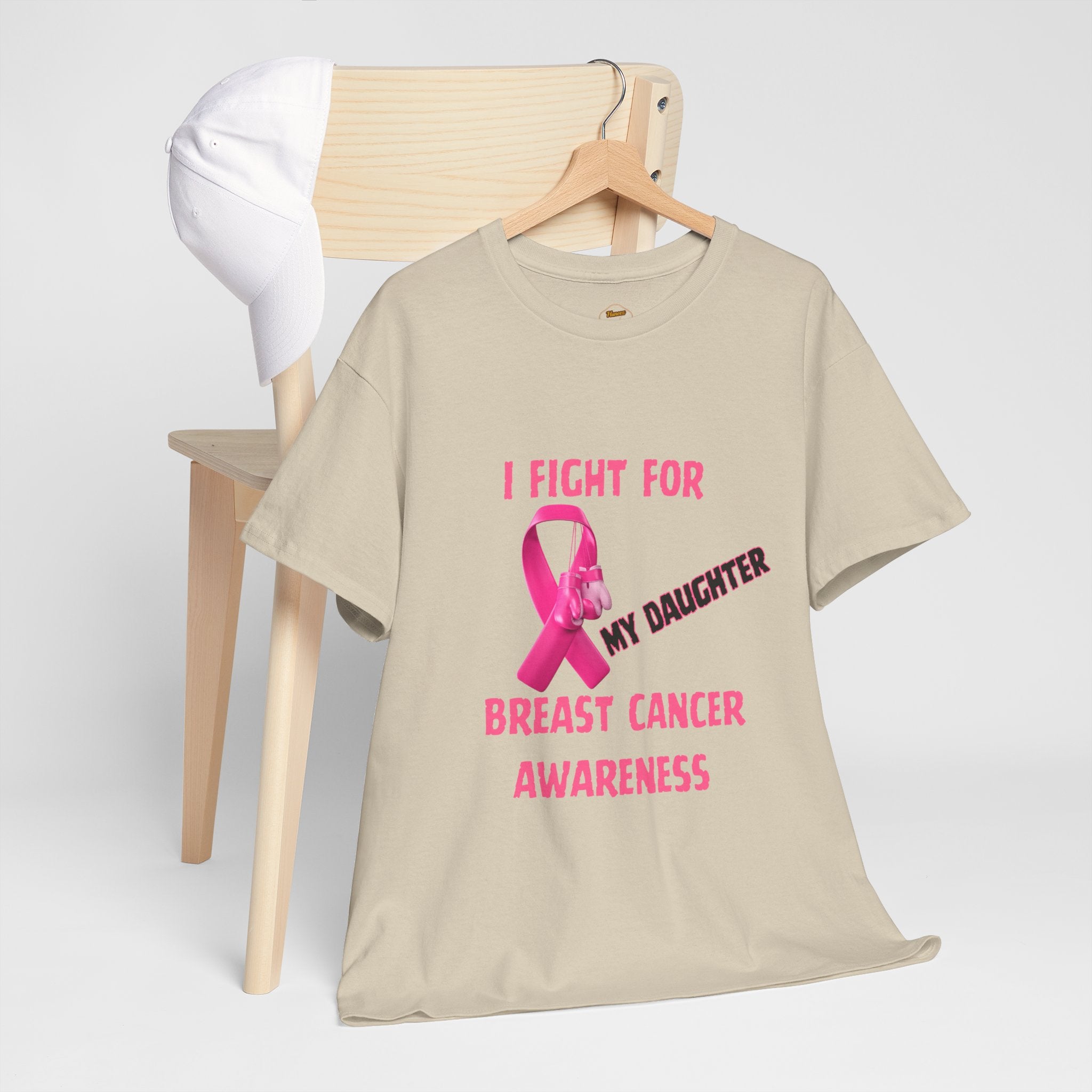 I Fight For My Daughter Pink Ribbon Shirt