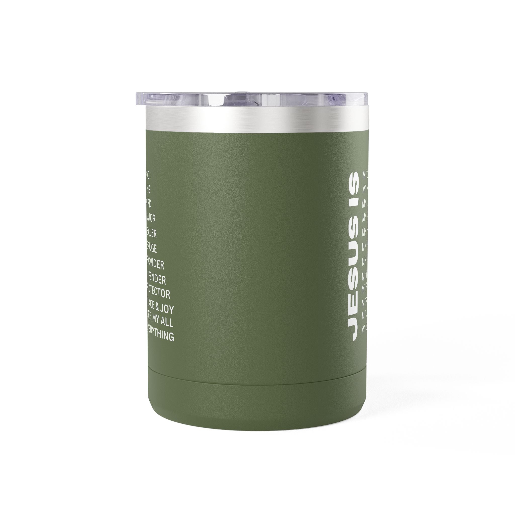 Christian Jesus Is 15oz Tumbler - White