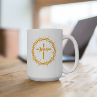 Jesus Crown of Thorns Coffee Mug (11oz, 15oz)