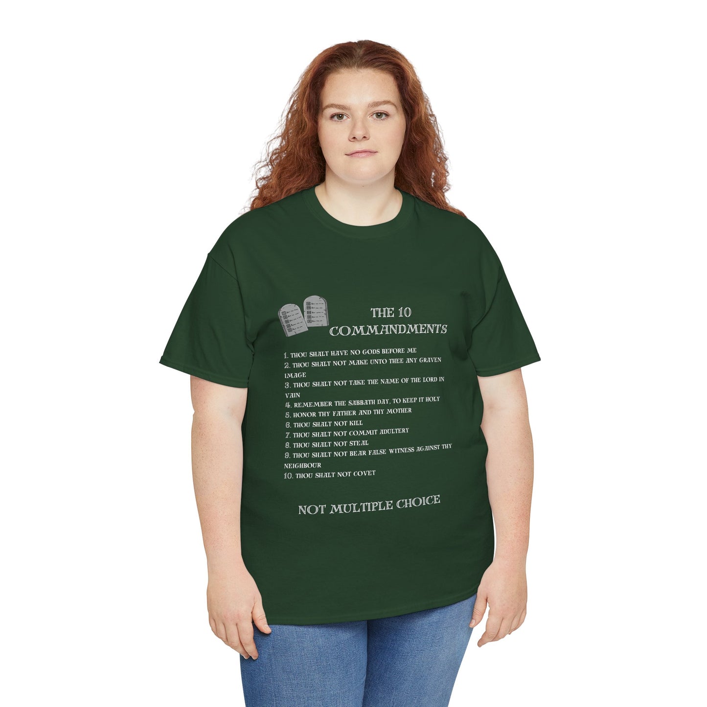 10 Commandments T-Shirt - White