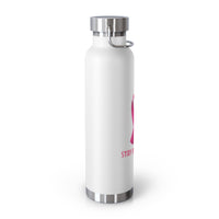 "Stay in the Fight" Breast Cancer Awareness 22oz Insulated Water Bottle